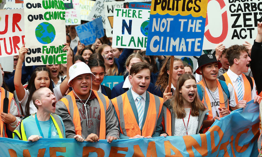 New Zealand School Students Strike To Raise Climate Change Awareness